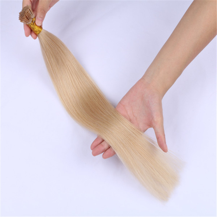 Wholesale i tip human hair extensions manufacturers QM048
